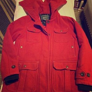 Woolrich Red Wool Jacket